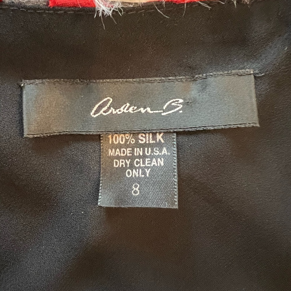 VINTAGE Arden B 💯 silk dress. - Picture 7 of 8